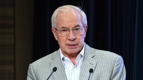 FILE PHOTO: Former Ukrainian Prime Minister Nikolay Azarov.